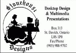 Stonehouse Design Business Card